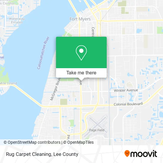 Rug Carpet Cleaning map