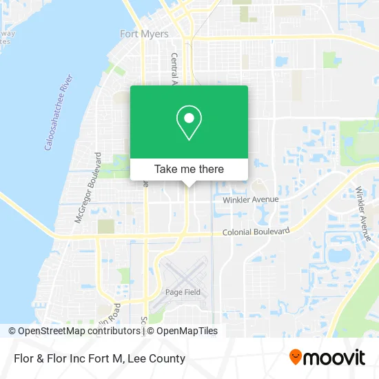 Mapa de Flor & Flor Inc Fort M