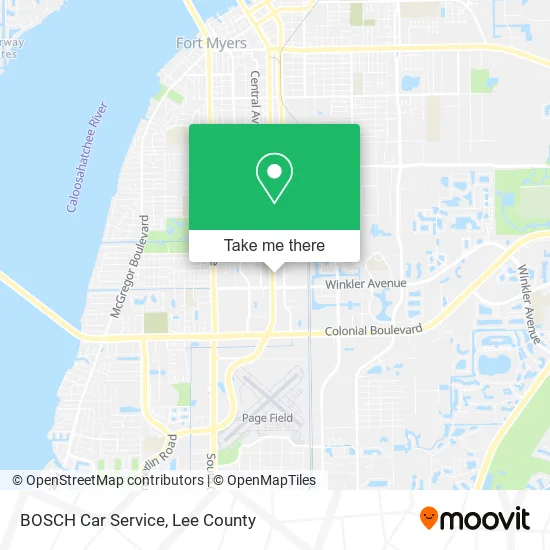 BOSCH Car Service map