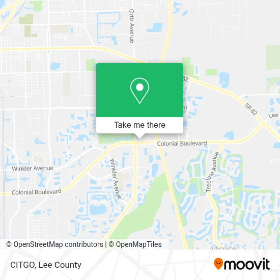 CITGO map