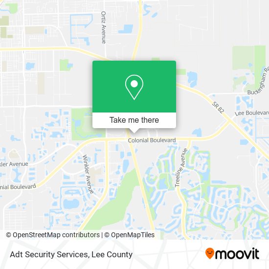 Adt Security Services map