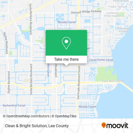 Clean & Bright Solution map