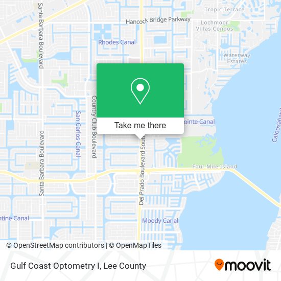 Gulf Coast Optometry I map