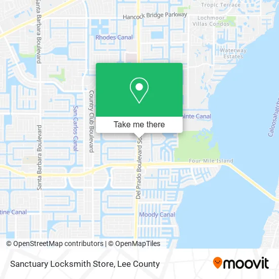 Sanctuary Locksmith Store map