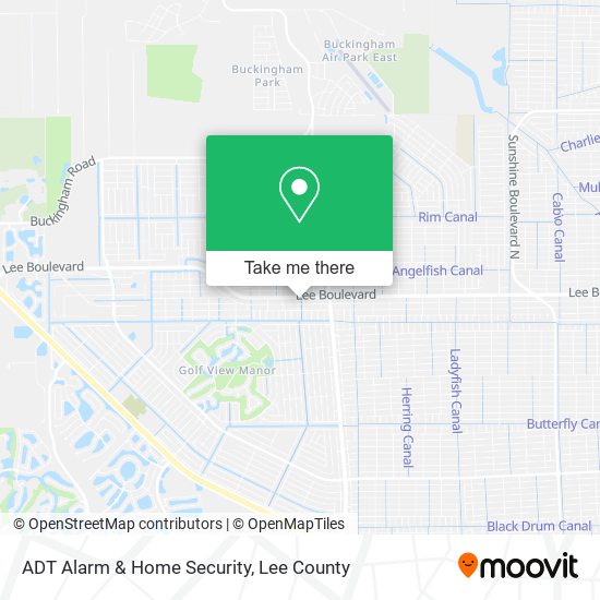 ADT Alarm & Home Security map