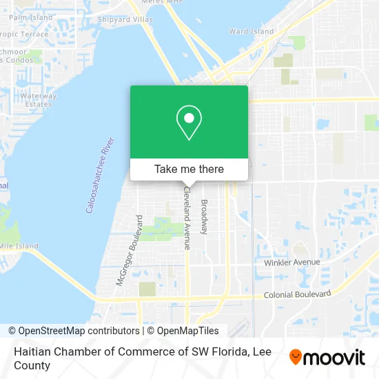Haitian Chamber of Commerce of SW Florida map