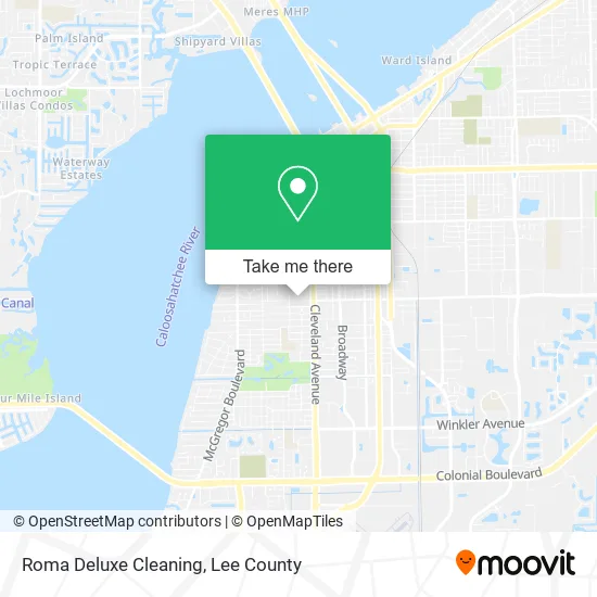 Roma Deluxe Cleaning map