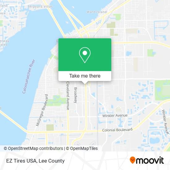 EZ Tires USA map