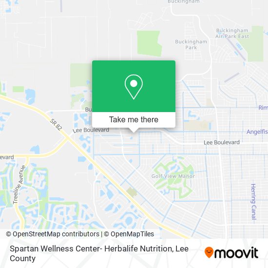 Spartan Wellness Center- Herbalife Nutrition map