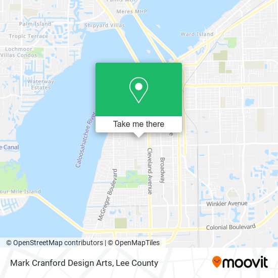 Mapa de Mark Cranford Design Arts