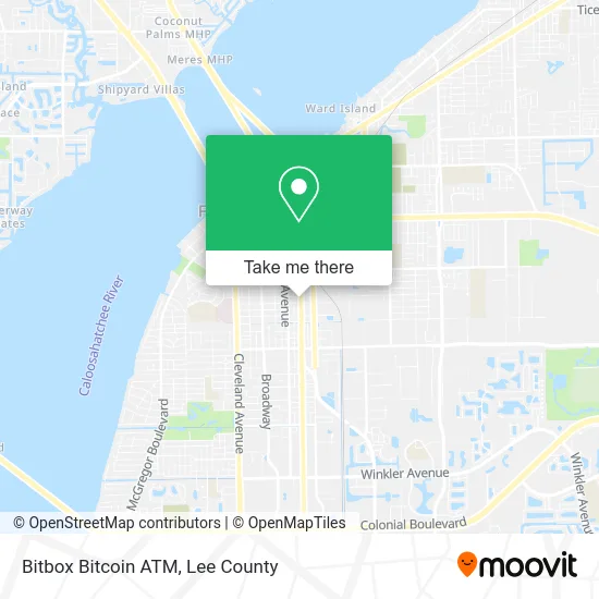 Bitbox Bitcoin ATM map