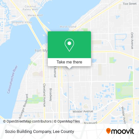 Sozio Building Company map