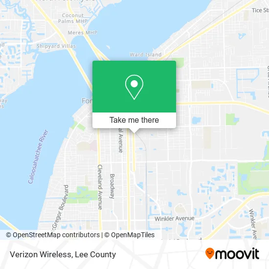 Verizon Wireless map