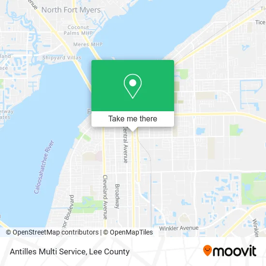 Antilles Multi Service map