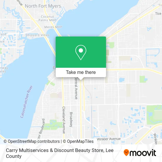 Carry Multiservices & Discount Beauty Store map