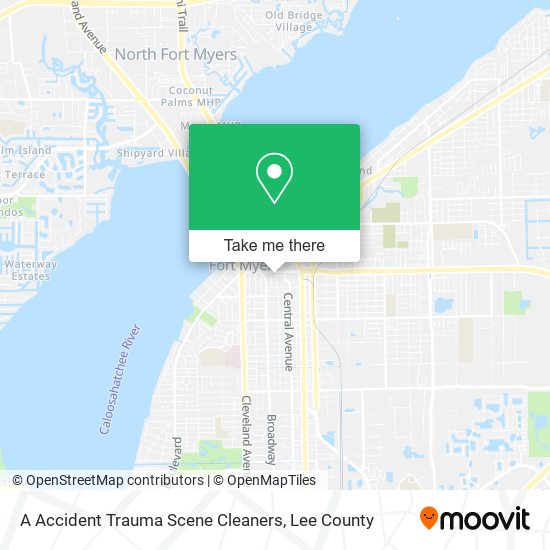 Mapa de A Accident Trauma Scene Cleaners