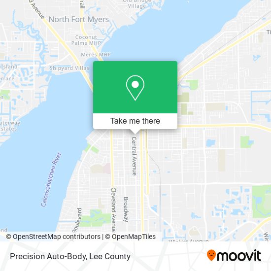 Precision Auto-Body map