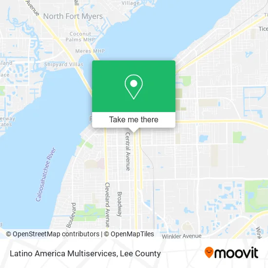 Latino America Multiservices map