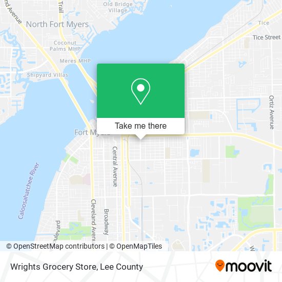 Wrights Grocery Store map