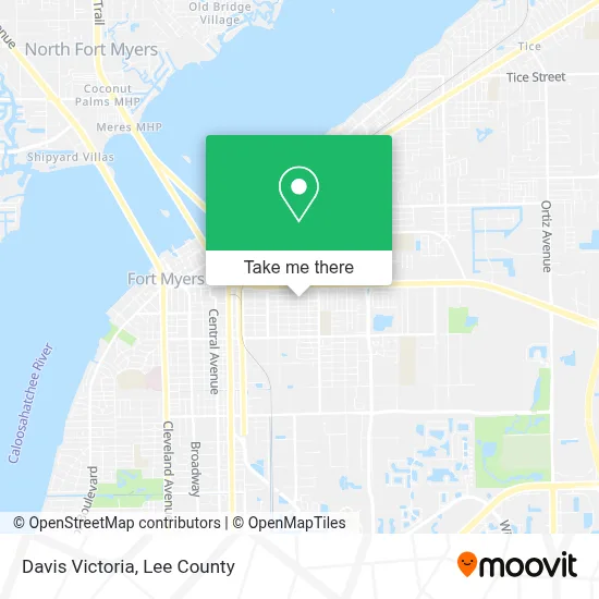 Davis Victoria map