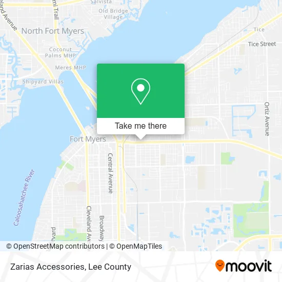 Zarias Accessories map