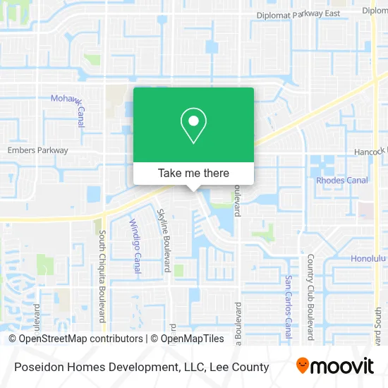 Poseidon Homes Development, LLC map