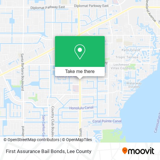 Mapa de First Assurance Bail Bonds