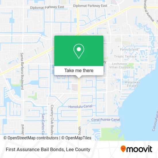 First Assurance Bail Bonds map