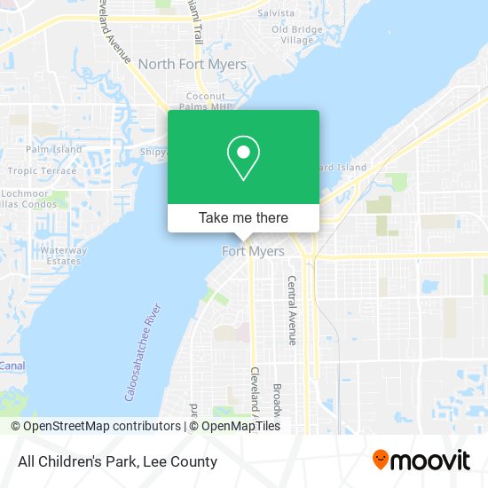 All Children's Park map