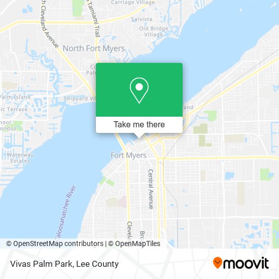 Vivas Palm Park map