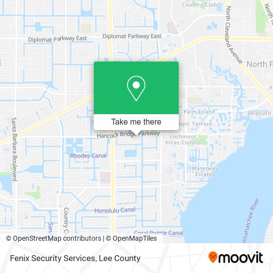Fenix Security Services map