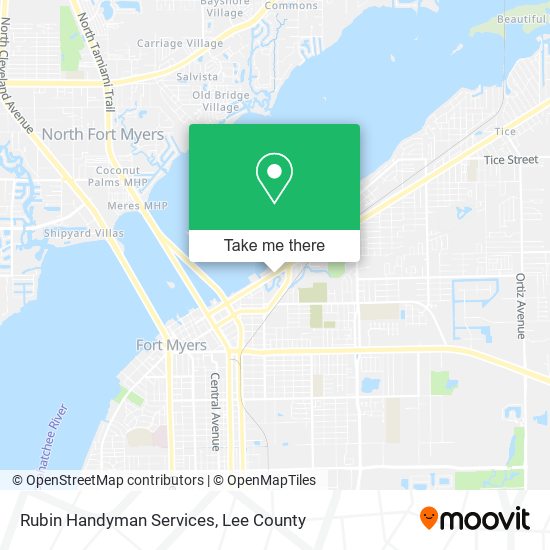 Rubin Handyman Services map