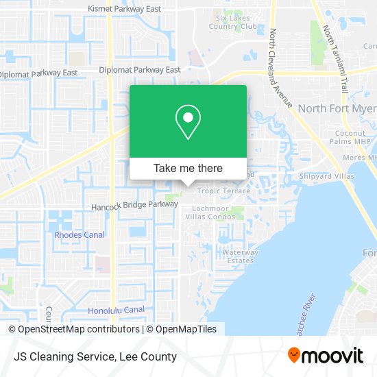 JS Cleaning Service map