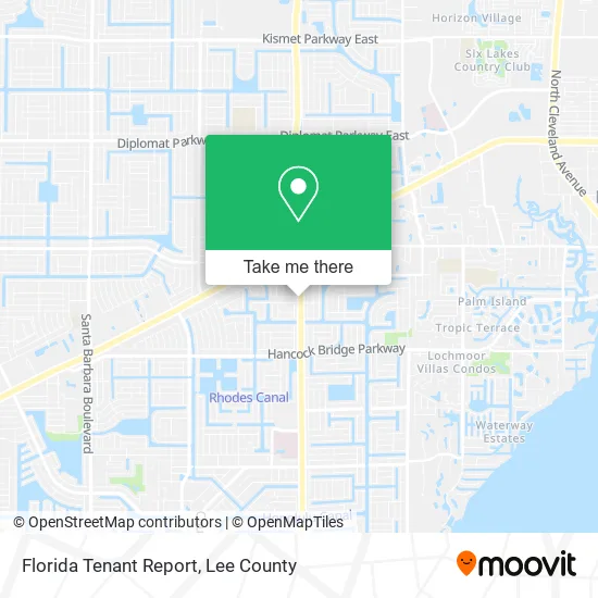 Florida Tenant Report map