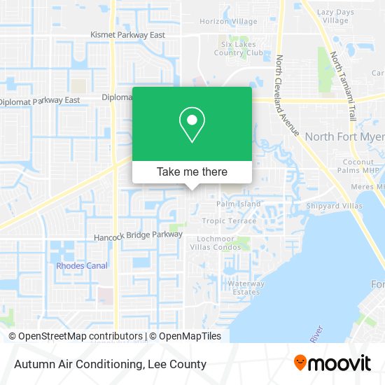 Autumn Air Conditioning map