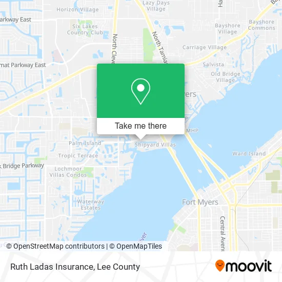 Ruth Ladas Insurance map
