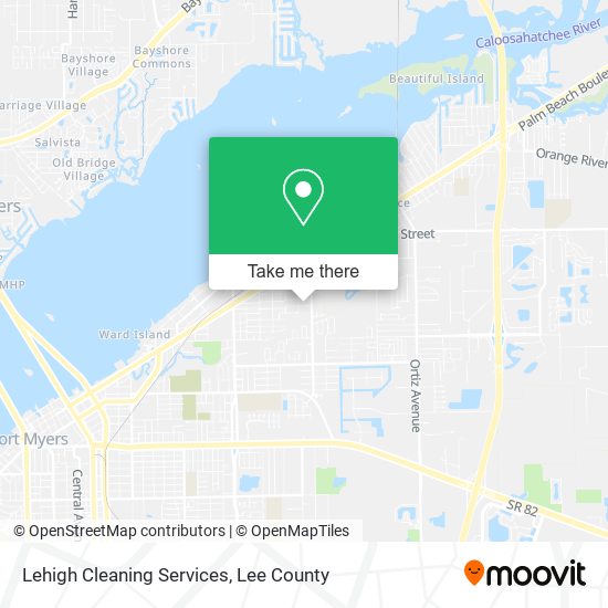 Mapa de Lehigh Cleaning Services