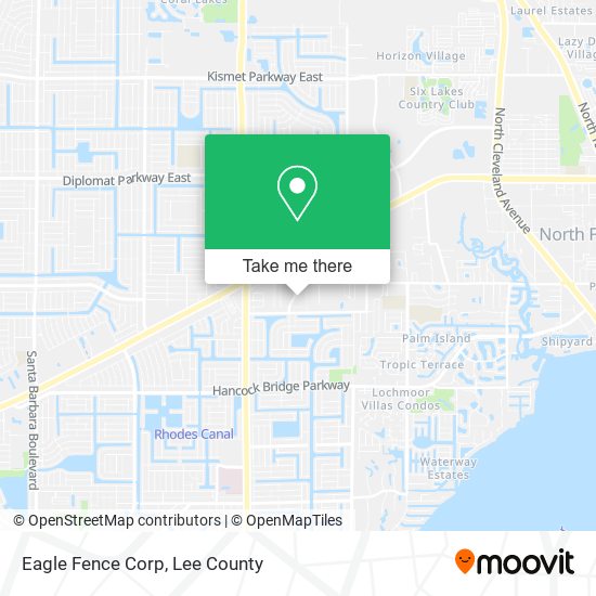 Eagle Fence Corp map