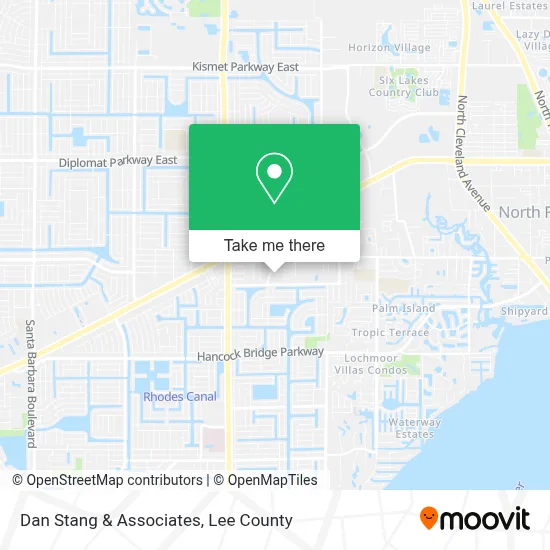 Dan Stang & Associates map