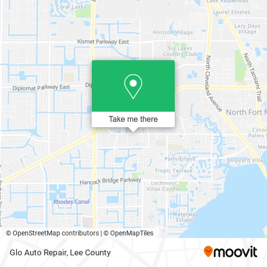Glo Auto Repair map