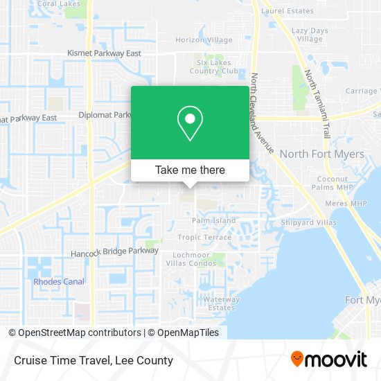 Mapa de Cruise Time Travel