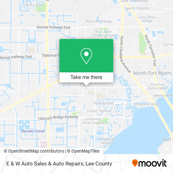 Mapa de E & W Auto Sales & Auto Repairs