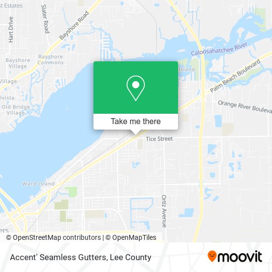 Mapa de Accent' Seamless Gutters