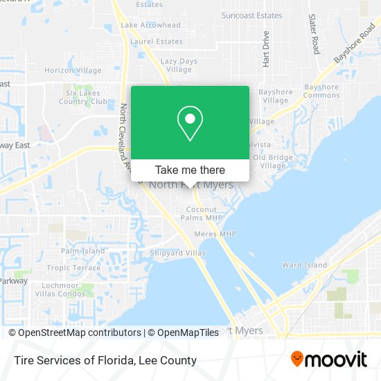 Mapa de Tire Services of Florida
