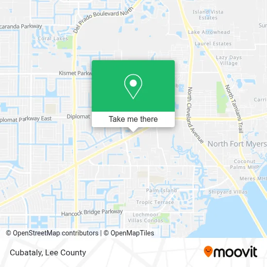 Cubataly map