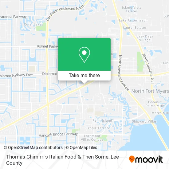 Thomas Chimirri's Italian Food & Then Some map