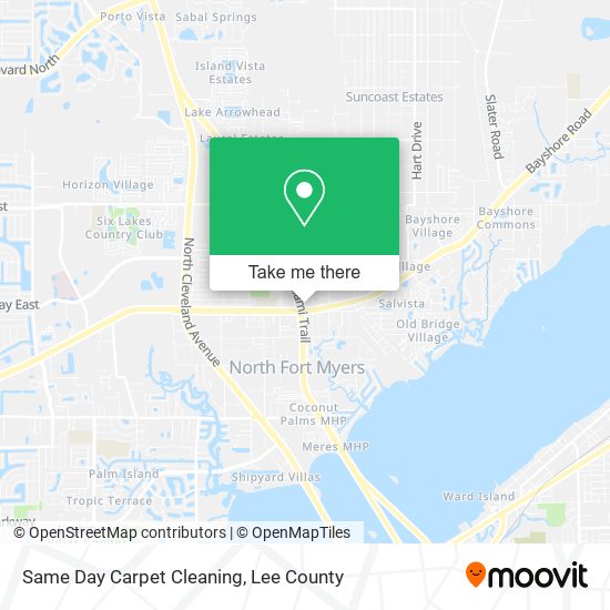 Mapa de Same Day Carpet Cleaning