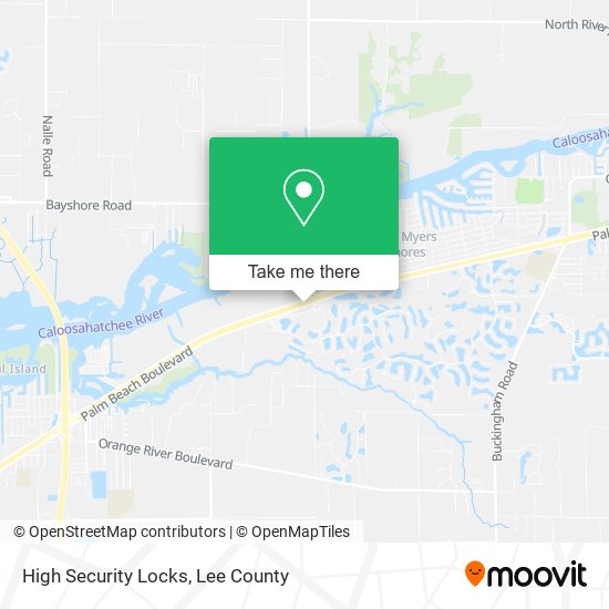 High Security Locks map