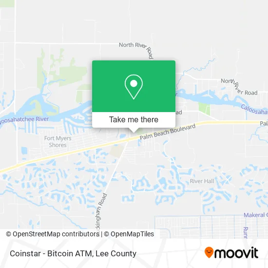 Coinstar - Bitcoin ATM map