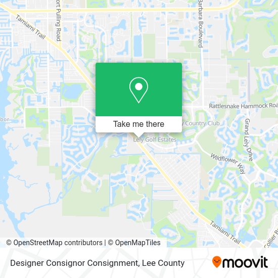 Designer Consignor Consignment map